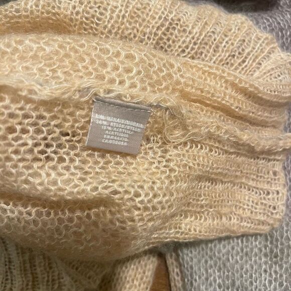 Anthropologie Knitted & Knotted Melting Blocks Sweater - Picture 4 of 5